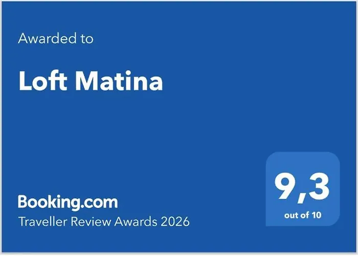 דירה Loft Matina *